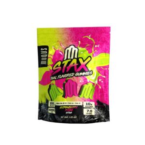 Modus Stax Gummies - Dual Flavored 10,000mg - Strawberry X Kiwi (Sativa)