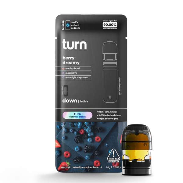 Turn Hemp Pods 1g - Berry Dreamy