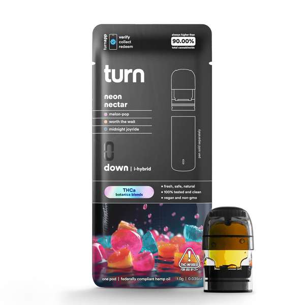 Turn Hemp Pods 1g - Neon Nectar