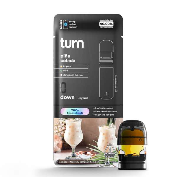 Turn Hemp Pods 1g - Piña Colada