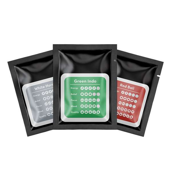 Kratom Sample Pack - Back