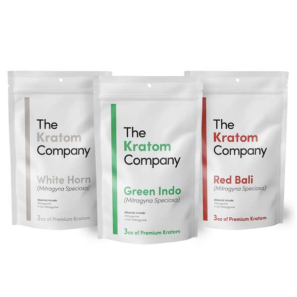 Kratom Powder Variety Pack 3oz