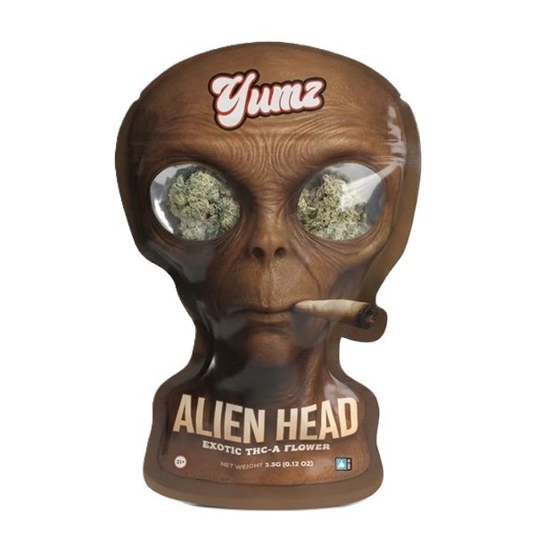 Yumz Exotics Alien Head THCA Flower