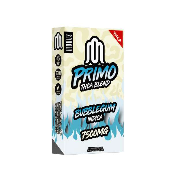Modus Primo THCA Blend Disposable 7500mg - Bubblegum (Indica)